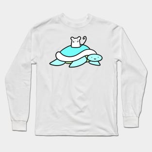 Mouse and Turtle Long Sleeve T-Shirt